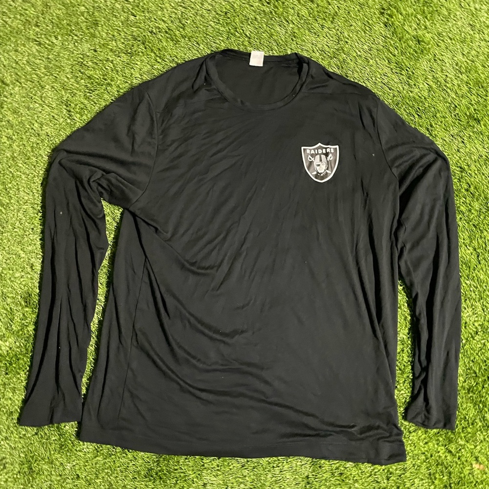 NEVER WORN-Sport Tek- black XL raiders long sleeve
